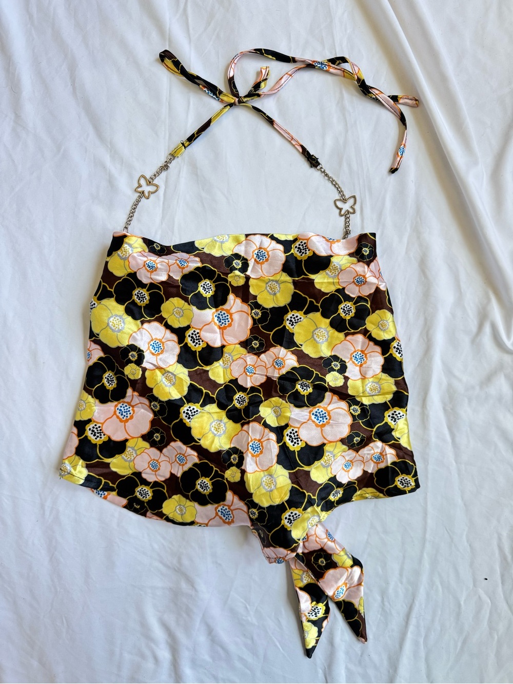 Y2K Rue21 Women’s Floral Halter Top